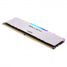 Ballistix White RGB DDR4 8 Go 1 x 16 Go 3200 MHz CL16