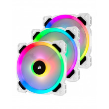 CORSAIR LL120 Pro LED RGB 120mm Blanc x3pcs