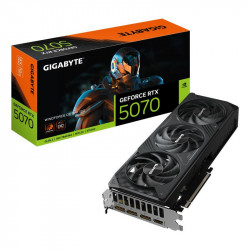 GIGABYTE GeForce RTX 5070 WINDFORCE OC SFF 12G Carte Graphique - 16 Go GDDR7, 256 bits, PCI-E 5.0, 2542 MHz Core Clock, 3 x D...