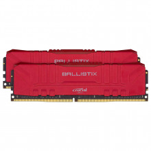 Ballistix Red 16 Go (2 x 8 Go) DDR4 3600 MHz CL16